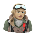 VQ Models Painted WWII Pilot Bust (Allied) for .60 Size